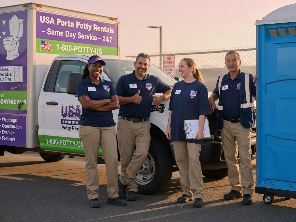 Porta Potty Rental company in Lickingville, PA